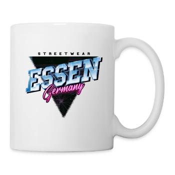 Essen Germany City Skyline Vintage Retro - Mug - white - Right