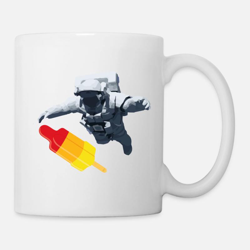 I almost got it - rocket vs astronaut - Mug - white