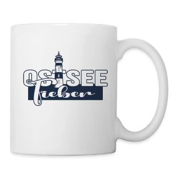 ostsee strandfeeling sommer-vibes rügen seekrank - Tasse - Weiß - Rechts