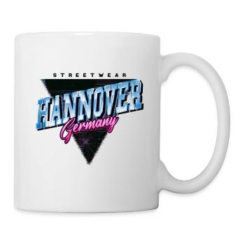 Hannover Germany City Skyline Vintage Retro - Mug - white - Right