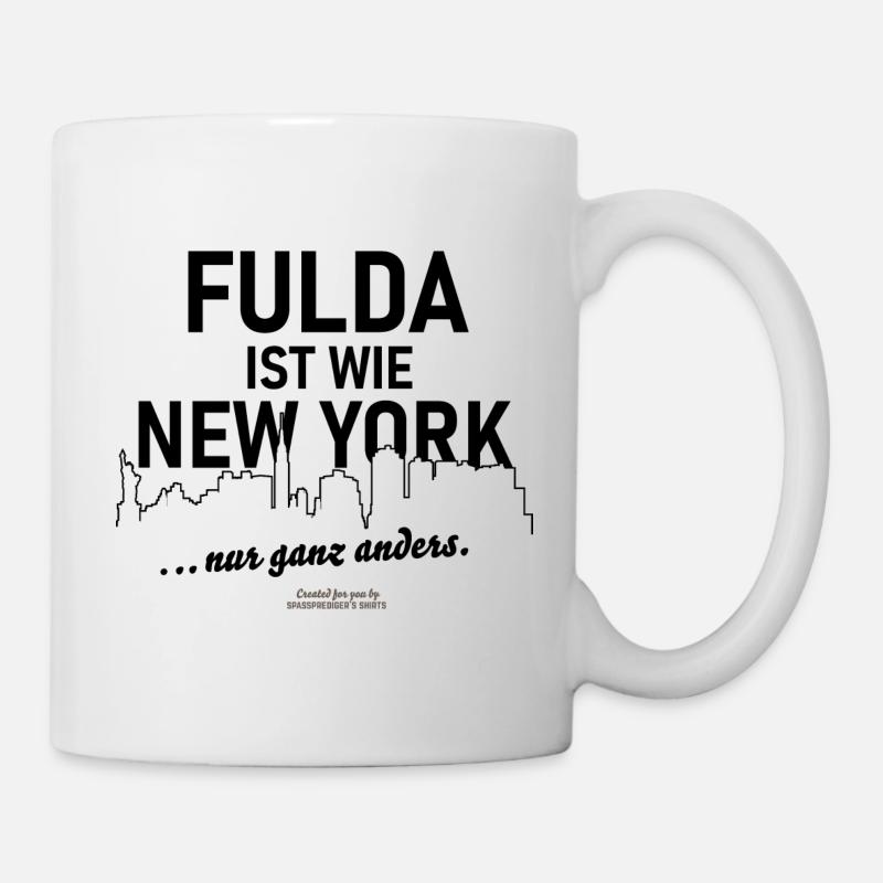 Fulda - Tasse - Weiß