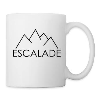 Escalade - Mug blanc - blanc - Droite