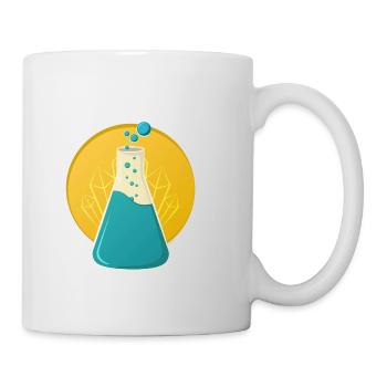 Blauer Himmel - Tasse - Weiß - Rechts