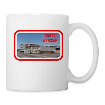 CROESO I WRECSAM - Mug - white - Right