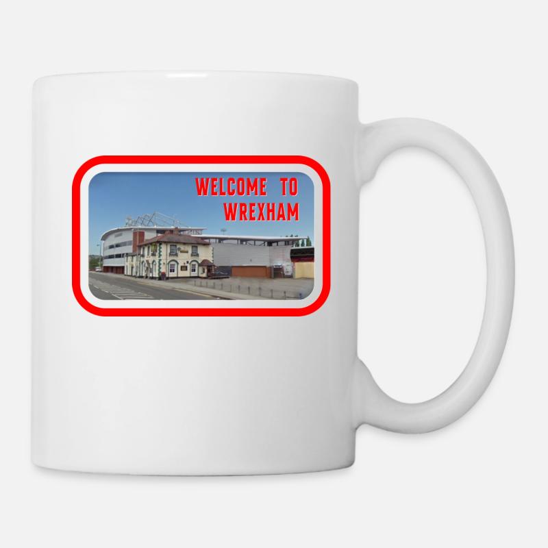 WELCOME TO WREXHAM - Mug - white