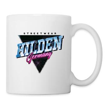 Hilden Deutschland Stadt Skyline Vintage Retro - Tasse - Weiß - Rechts