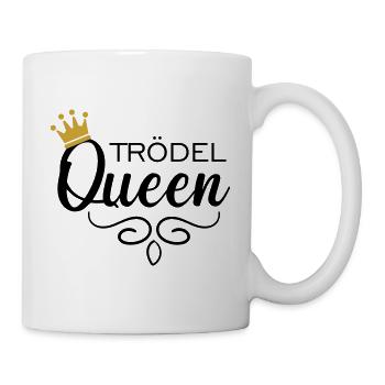 Trödel Queen - Tasse - Weiß - Rechts