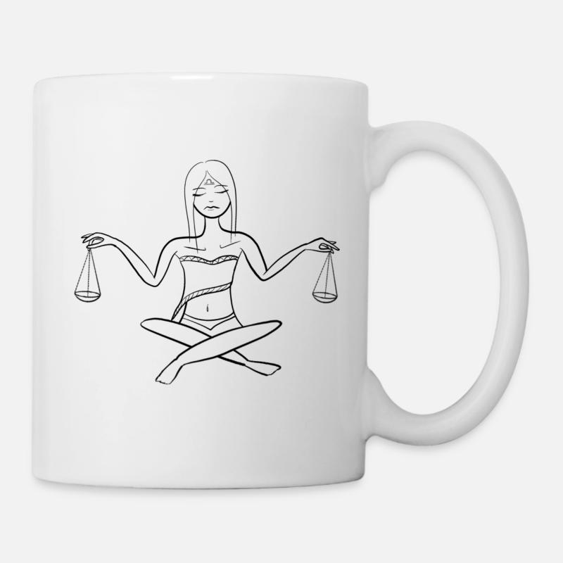 Reine balance - Mug blanc - blanc