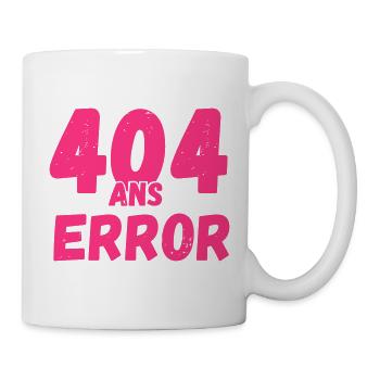 40 ans anniversaire Geek Informaticien - Mug blanc - blanc - Droite