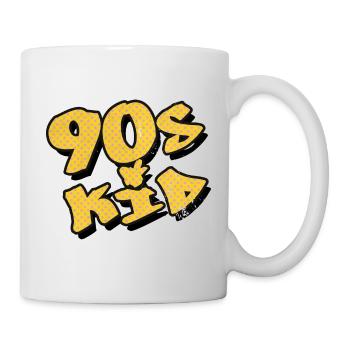 90s kid 90er - Tasse - Weiß - Rechts