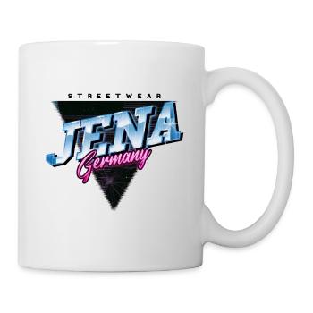 Jena Germany City Skyline Vintage Retro - Mug - white - Right