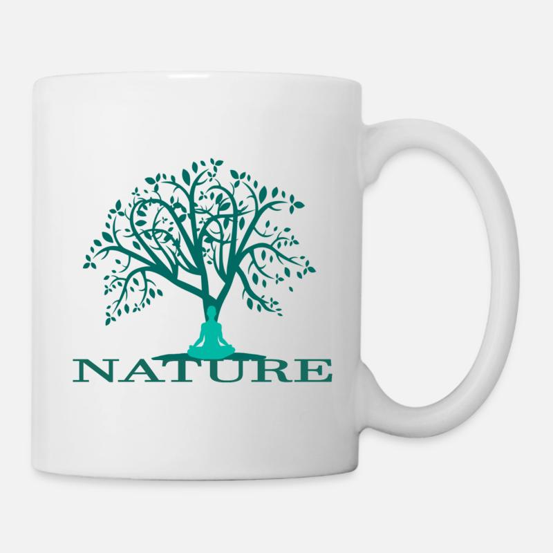 Nature - Tasse - Weiß