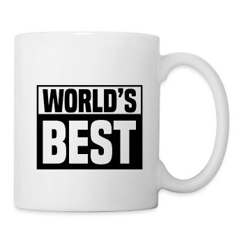World s best - Tasse - Weiß - Rechts