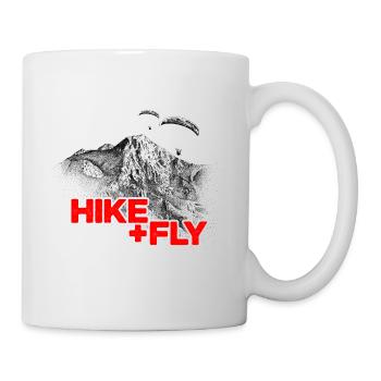 Mittagskogel Hike & Fly Paragliding - Tasse - Weiß - Rechts