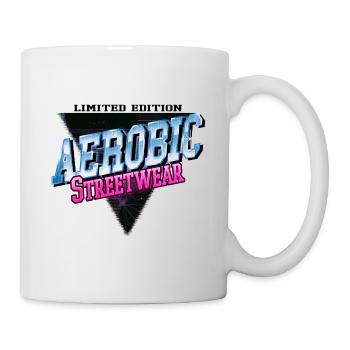 Aerobic Sportaerobic Sport Fitness Training - Tasse - Weiß - Rechts