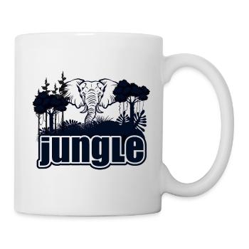 Safari Big five - Tasse - Weiß - Rechts