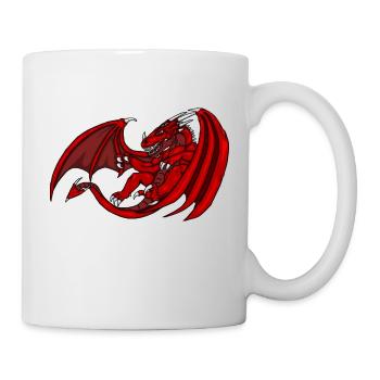 Logo Dragon New - Mug - white - Right