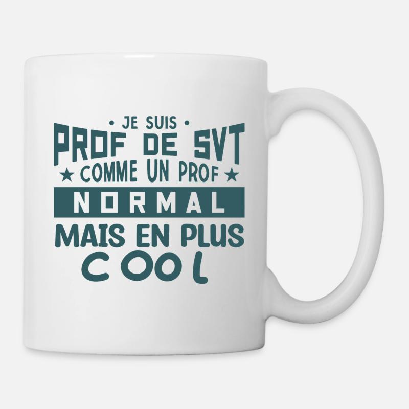Prof de SVT super cool - Mug blanc - blanc