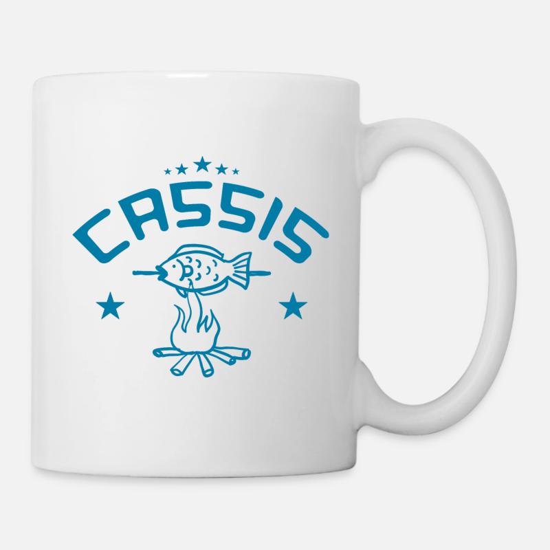 Je peux pas j'ai Cassis - Mug blanc - blanc