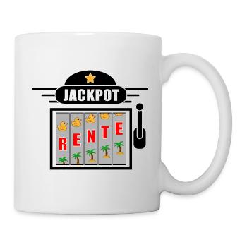 Rente Casino - Tasse - Weiß - Rechts