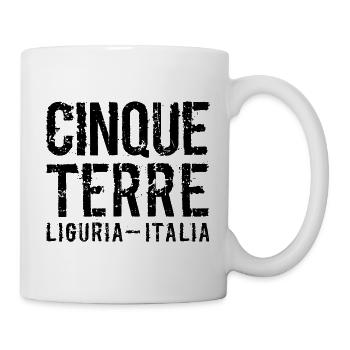 Cinque Terre, 5 villages, Liguria, Italy, Tuscany - Mug - white - Right