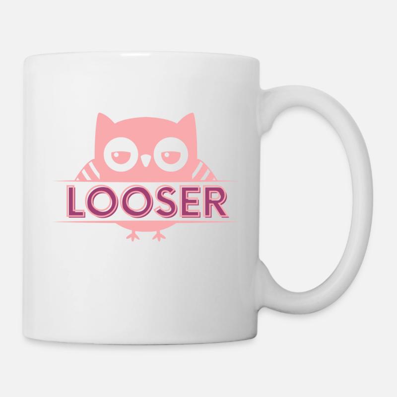 Looser Owl - Mug blanc - blanc