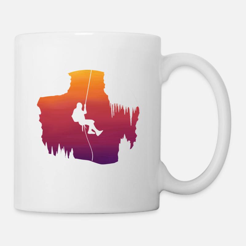 Höhlenhöhlenhöhlenforscher - Tasse - Weiß