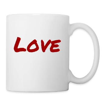give me love not money - Mug - white - Right