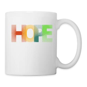 Colorful Modern Hope - Mug - white - Right