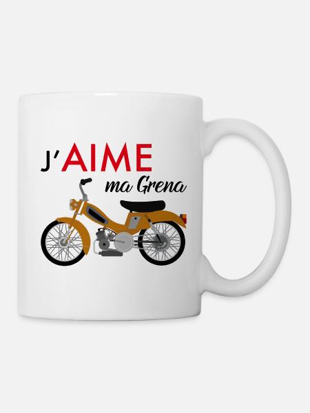 J'aime Ma Grena - Mug blanc - blanc