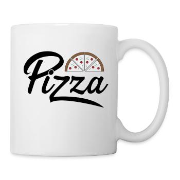 Pizza - Mug blanc - blanc - Droite