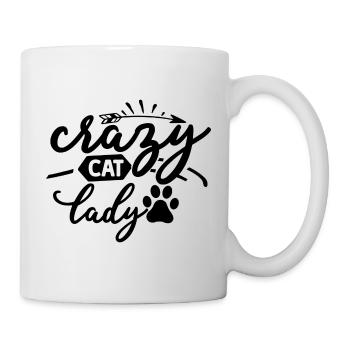 Crazy Cat Lady - Mug - white - Right
