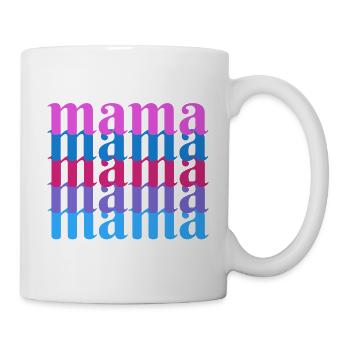 Maman - Mug blanc - blanc - Droite