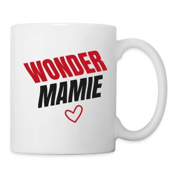 Wonder mamie, cadeau pour les super grand-mères - Mug blanc - blanc - Droite