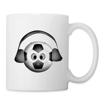 Football Headphones - Mug - white - Right