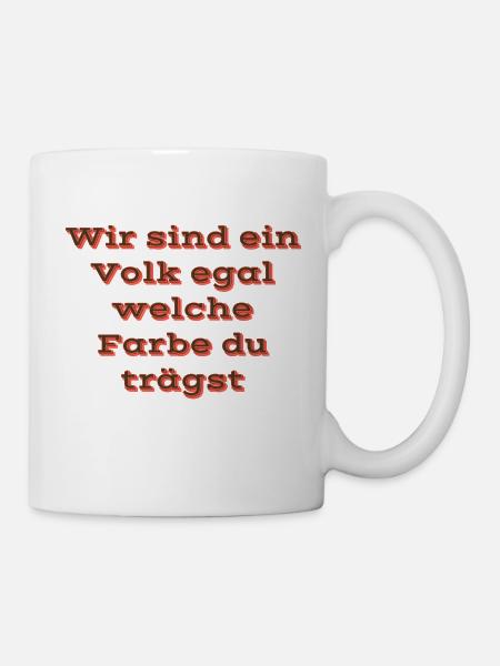 Für das volk - Tasse - Weiß