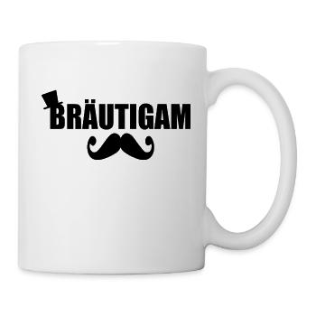 bräutigam - Tasse - Weiß - Rechts