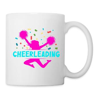 Cheerleading - Tasse - Weiß - Rechts