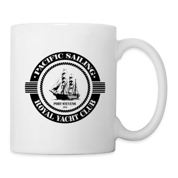 Voile - Voile - Voilier - Maritime - Mug blanc - blanc - Droite