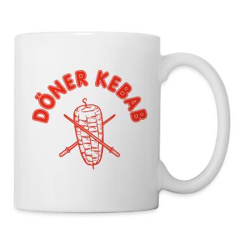 Döner Kebab Grill - Tasse - Weiß - Rechts