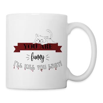 Design et cadeau pour les amoureux des chats et des animaux - Mug blanc - blanc - Droite