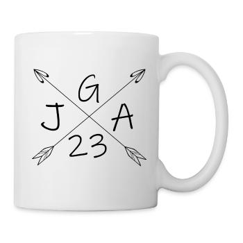 JGA 23 Shirt - Tasse - Weiß - Rechts