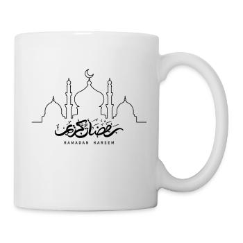 Ramadan Kareem/motif islamique - Mug blanc - blanc - Droite