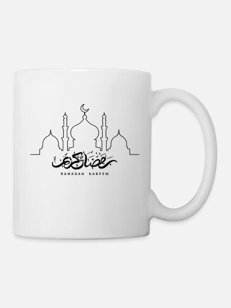 Ramadan Kareem/motif islamique - Mug blanc - blanc