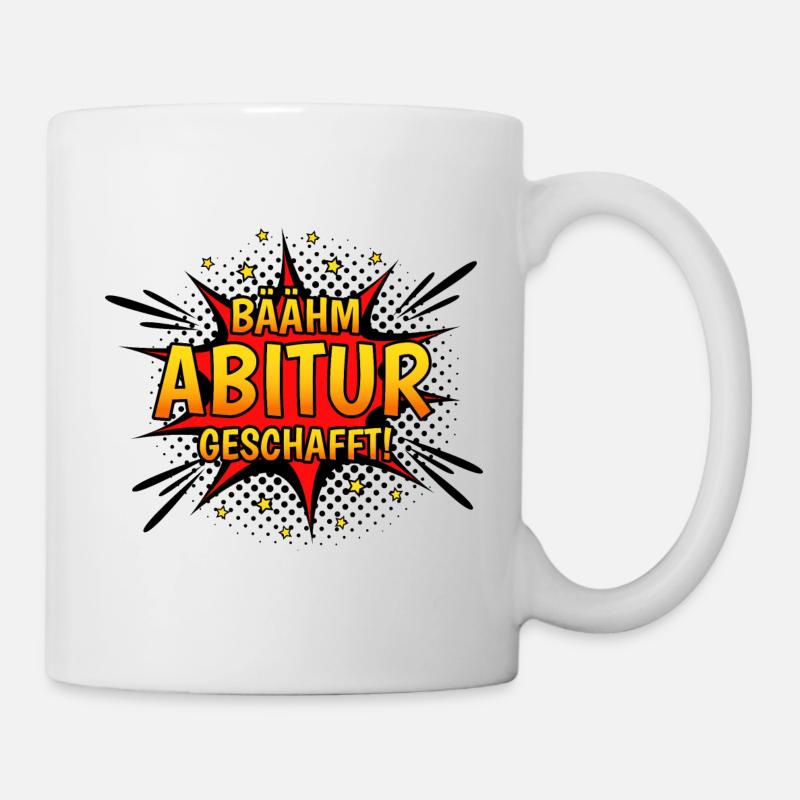 Abitur Geschafft 2023 Abi - Tasse - Weiß