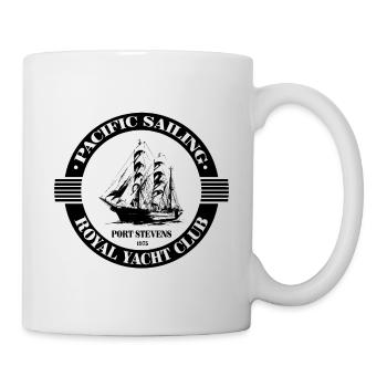 Voile - Voile - Voilier - Maritime - Mug blanc - blanc - Droite
