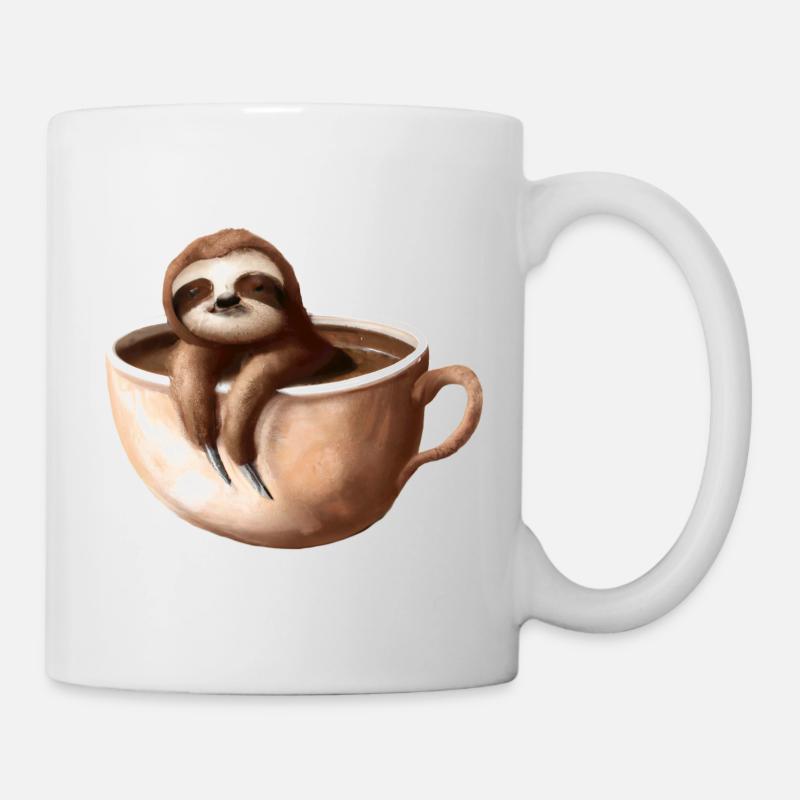 Slothee - Tasse - Weiß