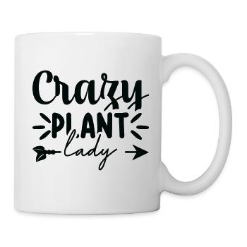 Crazy Plant Lady - Mug - white - Right