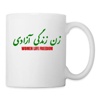 Women life freedom - Mug blanc - blanc - Droite
