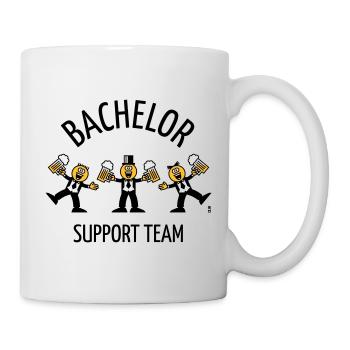 Équipe de soutien Bachelor (Caricature / Danse / B) - Mug blanc - blanc - Droite